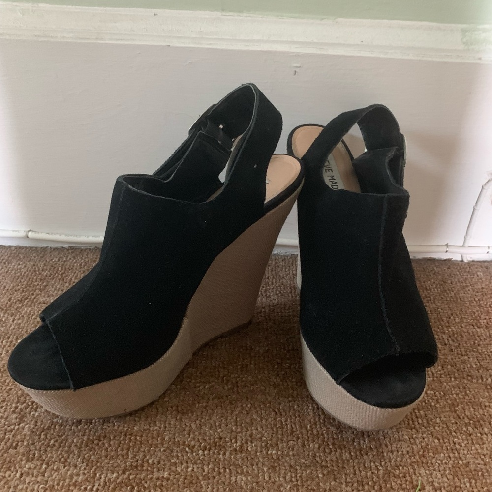 Steve Madden Open Toe Wedges - image 1